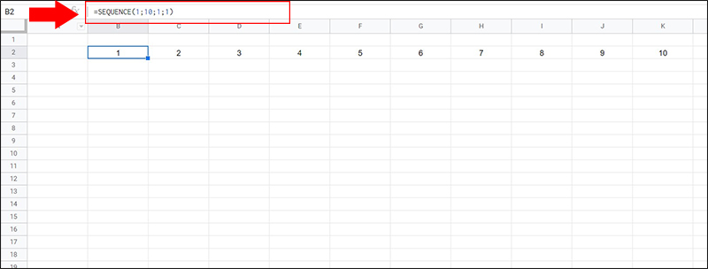 [Video] Cách sử dụng hàm SEQUENCE trong Google Sheets